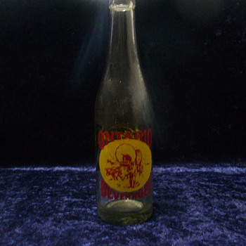 Ontario Beverages Bottle; Ontario, Oregon circa 1947