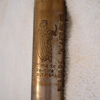 Fisk Tire Pressure Gauge - Petroliana