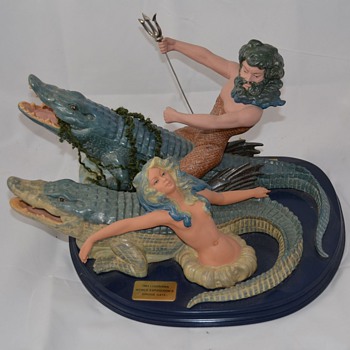 Spanish Porcelain Figurine Nadal World's Fair New Orleans Louisiana