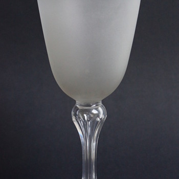 Frosted Goblet - Glassware