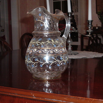 Crystal Pitcher - Help Identify - Glassware