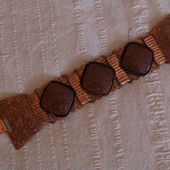 nice copper bracelet - Costume Jewelry