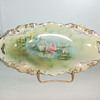 RS Prussia Reflecting water lillies tray