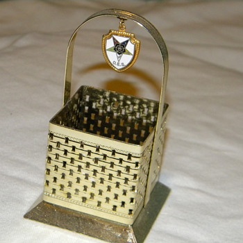 Mini Order of the Eastern Star Basket