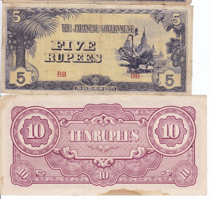 Japanese Rupee Notes Burma WWII Collectors Weekly