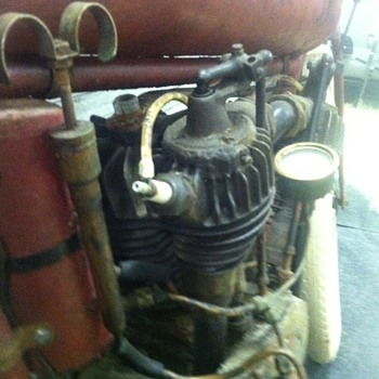 Antique Harley Davidson engine - Motorcycles