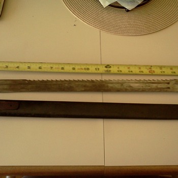 saw back Bayonet 