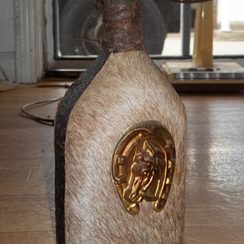 Inherited, this horse hair liquor bottle(assume)