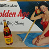 Black Bing Golden Age Cherry Soda Cardboard Large