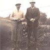 Portrait of 2 golfers