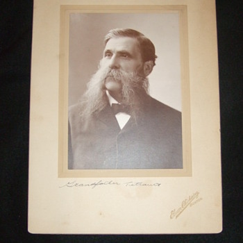 Photograph of man with great moustache OR sideburns - Photographs