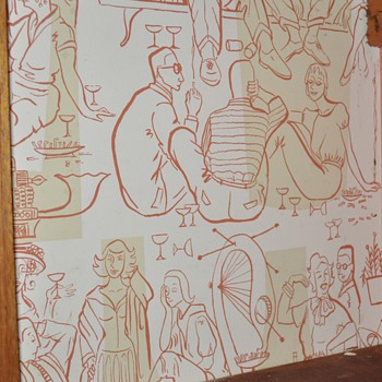 1950's Wallpaper Sections