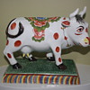 Italian handpainted bull cow 