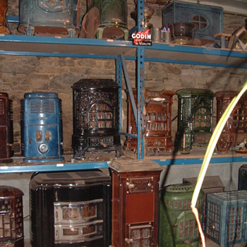 Some of My Original Art Nouveau & Art Deco French Stoves