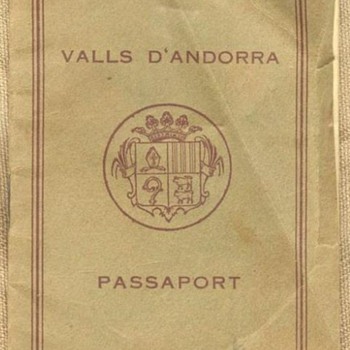 One of the most rare passports... - Paper