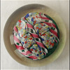 Fratelli Toso Murano Glass Millefiori & cane Paperweight 1950's 