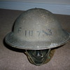 WW11 British factory guard helmet