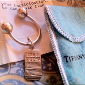 Pepsi Cola Tiffany's Key Fob - Advertising