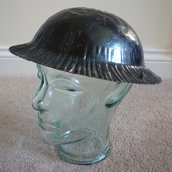 Childs British steel helmet