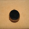 Victorian Rolled Gold Mini Locket or Watch FOB