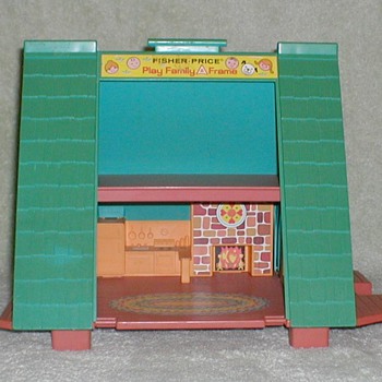 1974 Fisher Price Play Family A-Frame