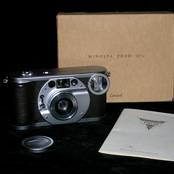 Minolta Prod 20's, 1990 Limited edition! - Cameras