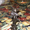 Bronze or Brass Powder Angel Figurine
