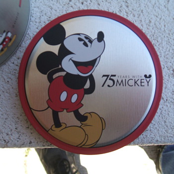2003  75th Birthday Special Edition Mickey Wristwatch