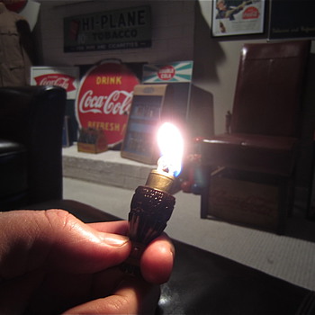Coca Cola 1950s Bottle Lighter NOS