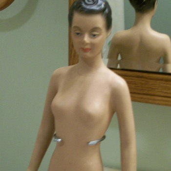 1940's 17 inch Store display Miniature Mannequin - Advertising