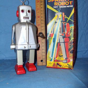 YOSHIYA Sparky Robot w/box - Toys