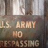 U S Army Sign