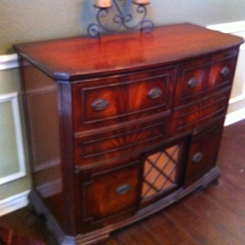 Westinghouse Entertainment Center with radio and phonograph