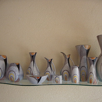 flora vases decor rumba 50s
