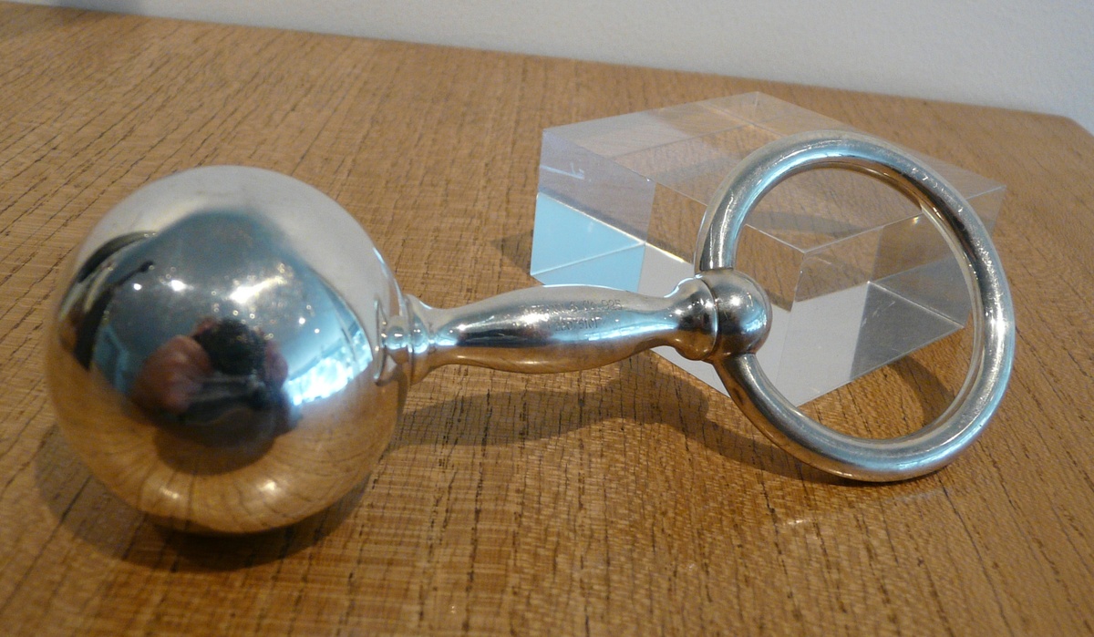 A TIFFANY & CO SILVER RATTLE/TEETHER Collectors Weekly