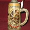  B series numbered rare Budweiser lidded stein