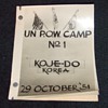 UN POW Camp No. 1 Koje- Do Korea vistors briefing booklet