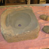 Archaic stone deep groved axe grinding stone ,arrowhead abrader