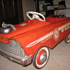 My Fire truck pedal car (a cherished childhood toy)
