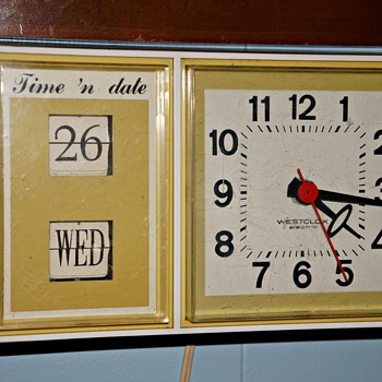 Westclox electric Time 'n Date Kitchen Clock - Clocks
