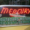 Mercury outboard neon