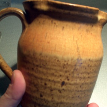 Clay pottery with a metal like finish? - Art Pottery