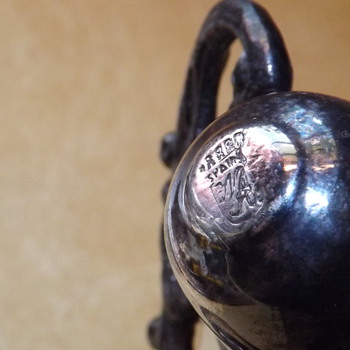 ...familiar with this this style 'wedding wager cup' marked WA Spain?... - Sterling Silver