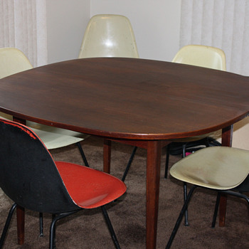 Danish Modern Table vintage 1957