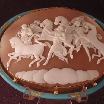 Huge and fine horses of the winds with fates