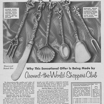 1954 Florentine Silver Advertisement