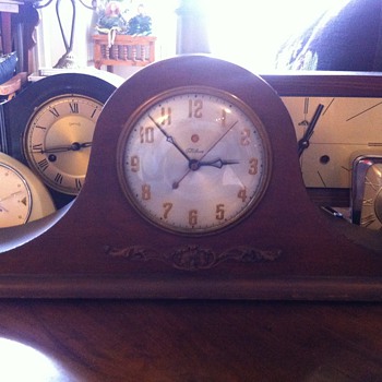 some clocks I have sitting in my living room 