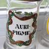 old medicine jars  set of three