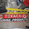 Texaco Marine Products Sign