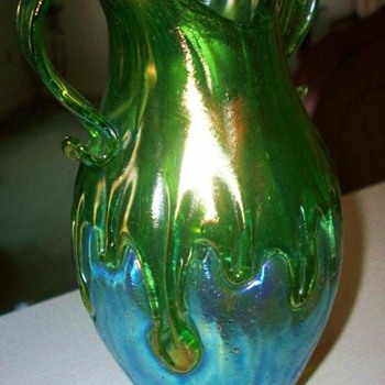 LOETZ CRETA MIT BEHANGEN C. 1900 - Art Glass